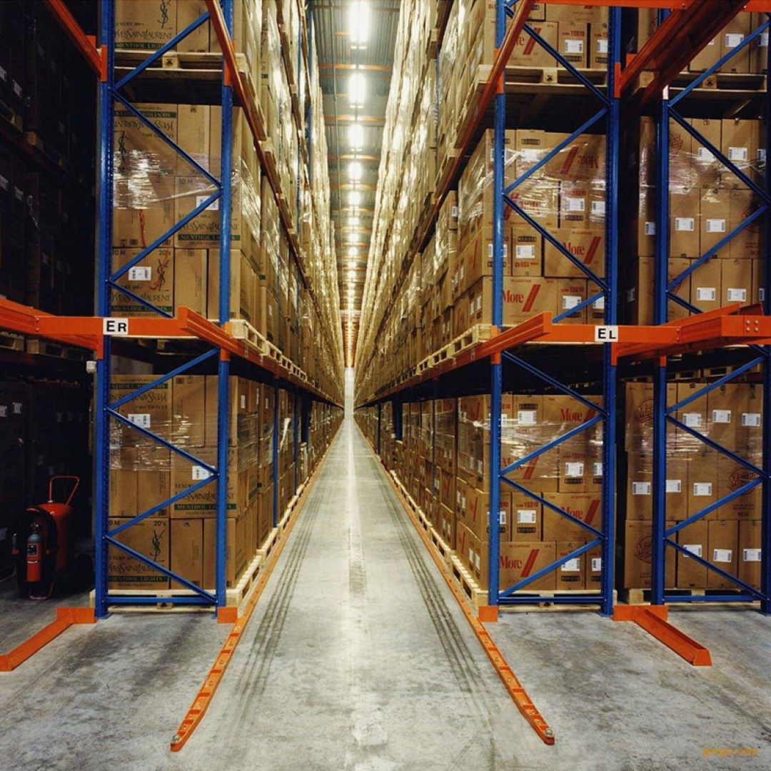 High Density Heavy Duty VNA Pallet Racking for Warehouse Storage Kaku Brand ISO/ Certified 1000-3000kg/layer Capacity
