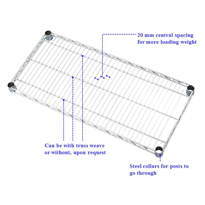 Wire Shelf Component 6