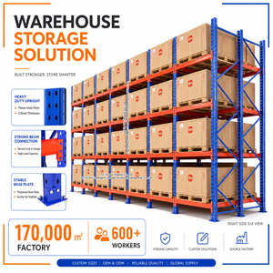 4-level Heavy Duty Rack Warehouse Storage Rack Heavy Duty Pallet Shelving Factory Supply