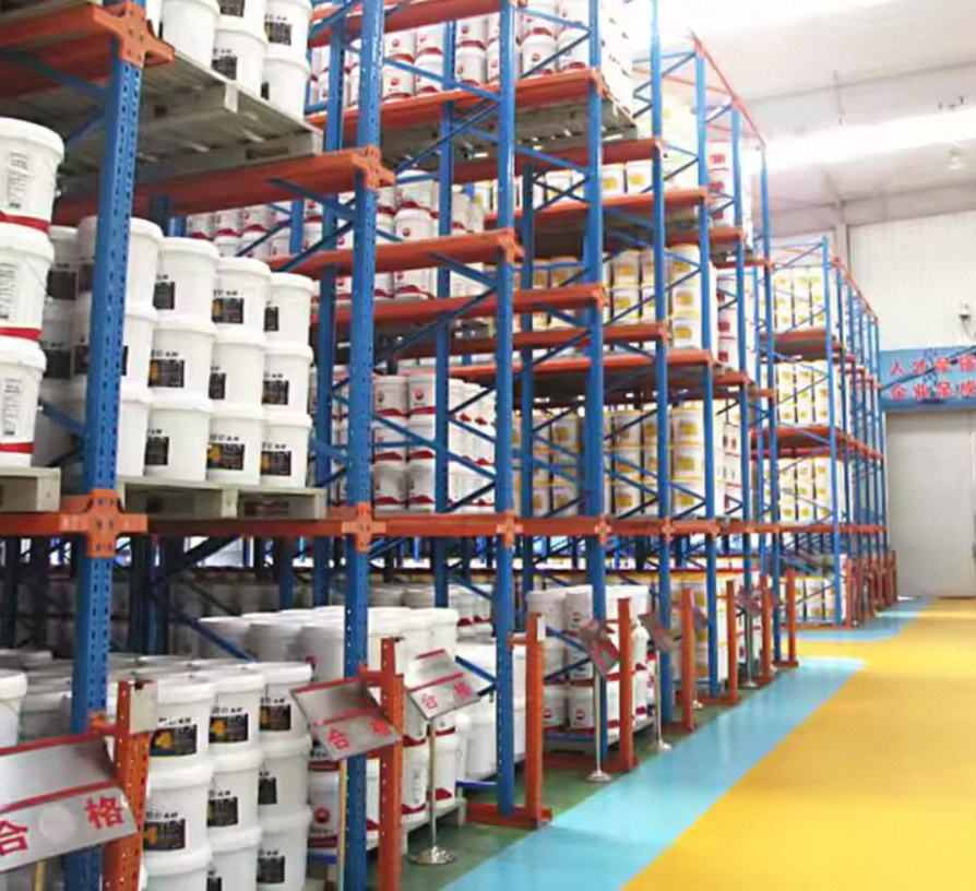 Drive-in Pallet Rack Side View