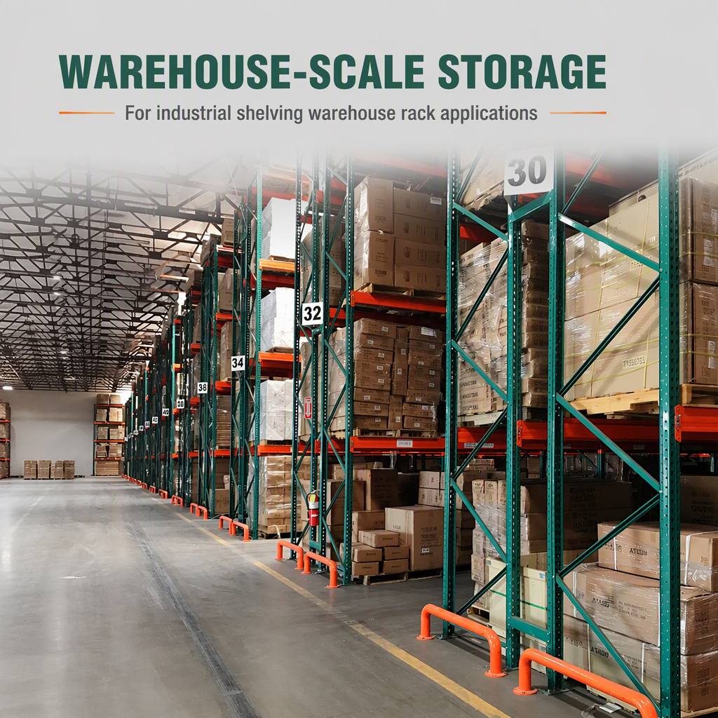OEM Peterack CE Certified Teardrop Hole Heavy Duty Steel Shelving Units for Warehouse Garage Storage Racks System Pallet Racking