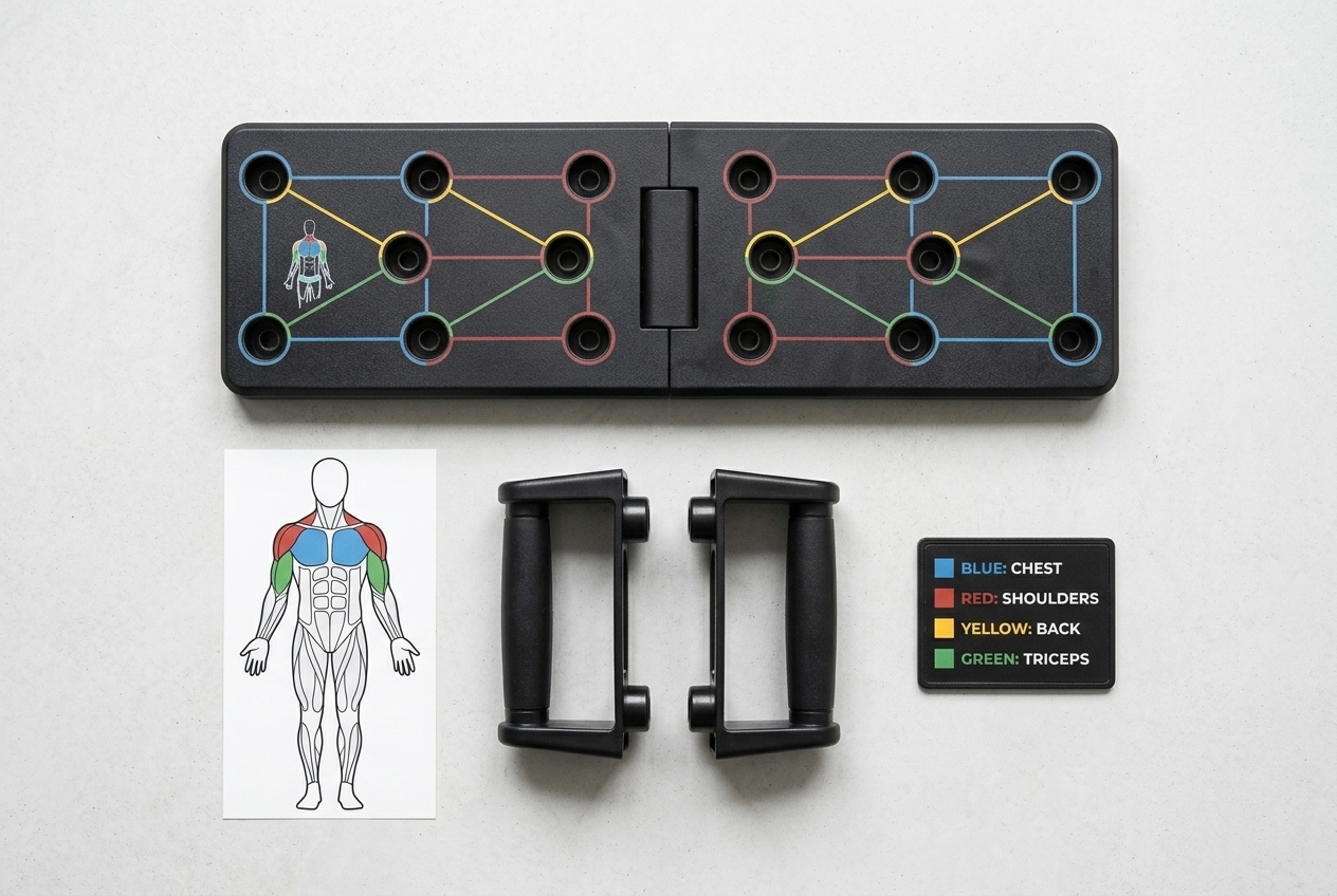 Wholesale Durable High Strength ABS Foldable Pushup Rack for Professional Gym Strength Training Muscle Building