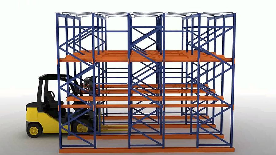 Our Drive-in Racking Systems Are the Perfect Solution for Storing Large Quantities of Identical Palletized Goods