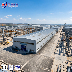 Steel Warehouse Rack Systems Storage Steel Warehouse with Shelving Units and Steel Stairs