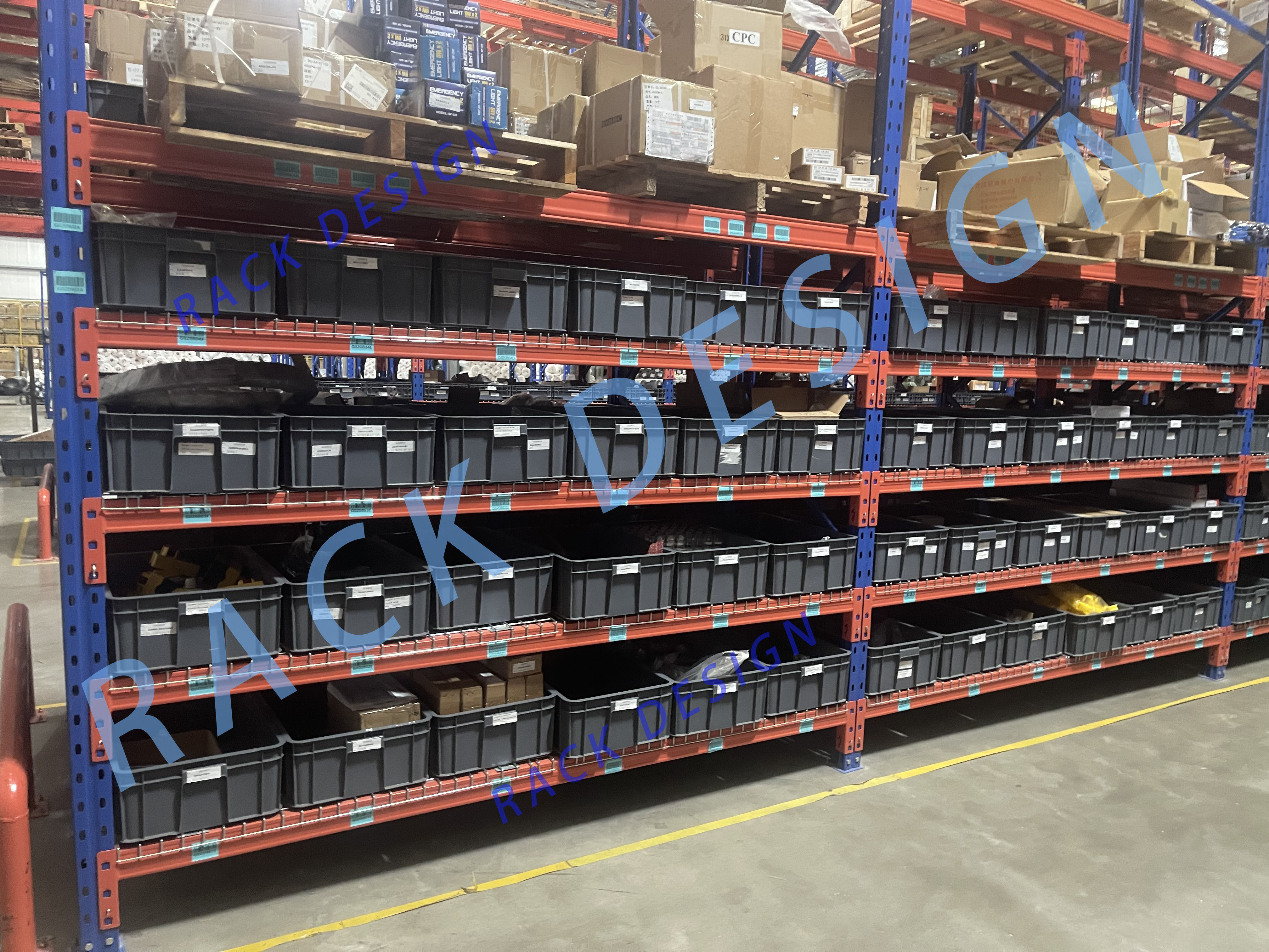 Warehouse Pallet Rack Installation Site 1