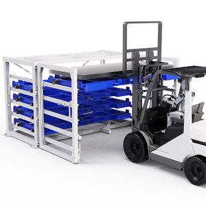 Anti-Rust Sheet Metal Storage Sliding Shelf Rack