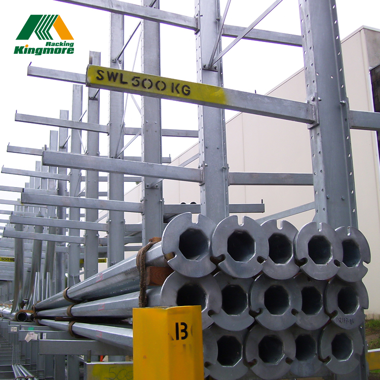 Heavy Duty Double/single Side Cantilever Racking System High Load Warehouse Storage Racks for Long Item Pipes