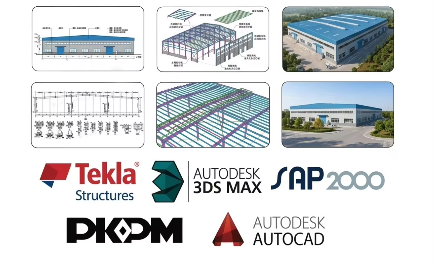 Industrial Steel Warehouse Building Finished Goods Storage Distribution Facility Prefabricated Metal Structure Building