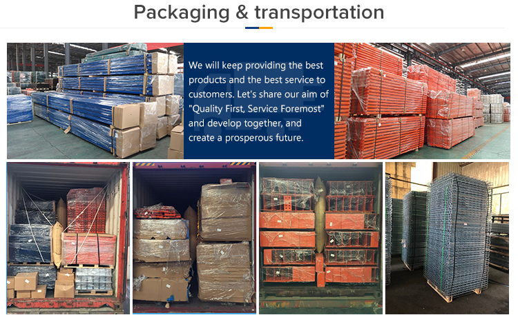 Customized Gravity Carton Flow Pallet Roller Rack System Packaging & Shipping