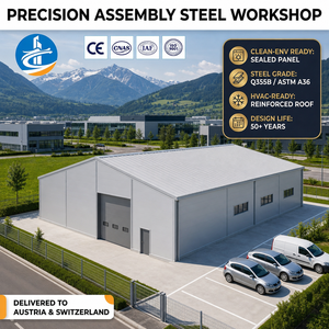 High-Bay Racking Steel Structure Warehouse for High Density Automated Storage