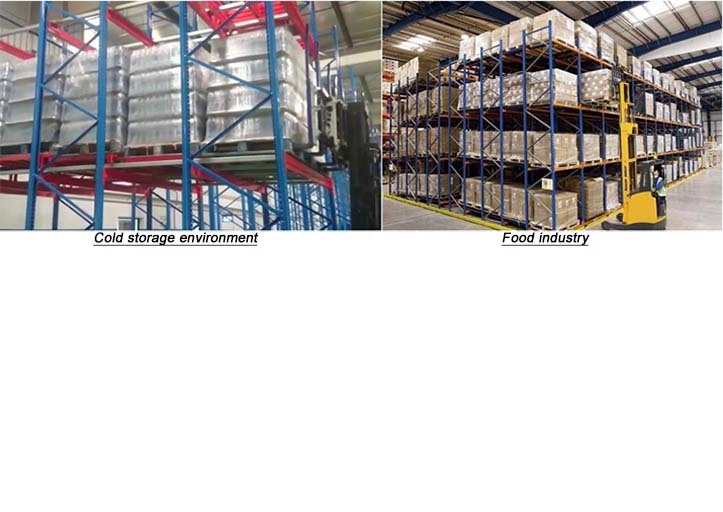Cold Storage Push Back Rack