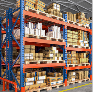 Push-Back Pallet Racking System