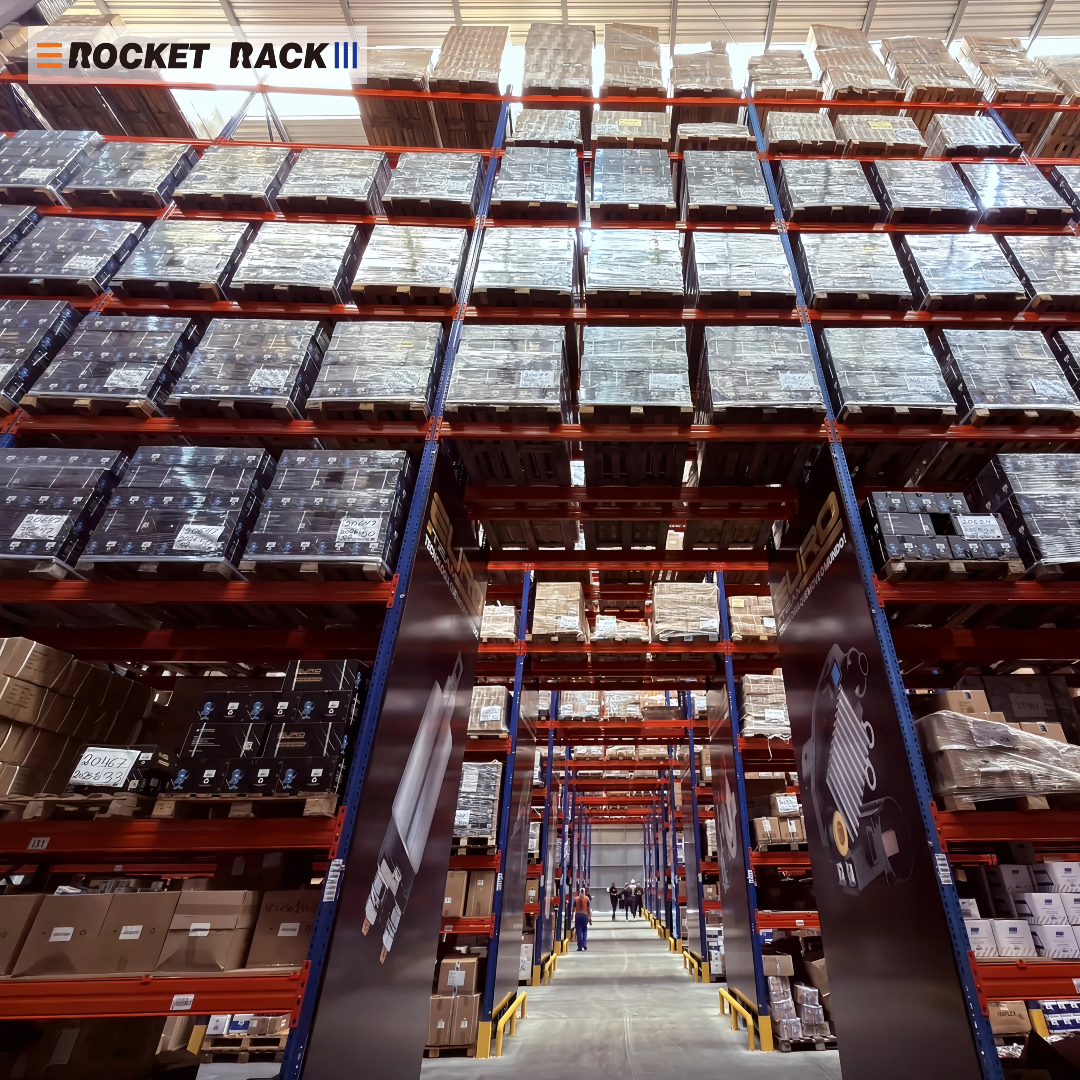 Heavy Duty Cold Rolled Steel Pallet Rack Storage System for E Commerce Warehouse Picking and Forklift Operation