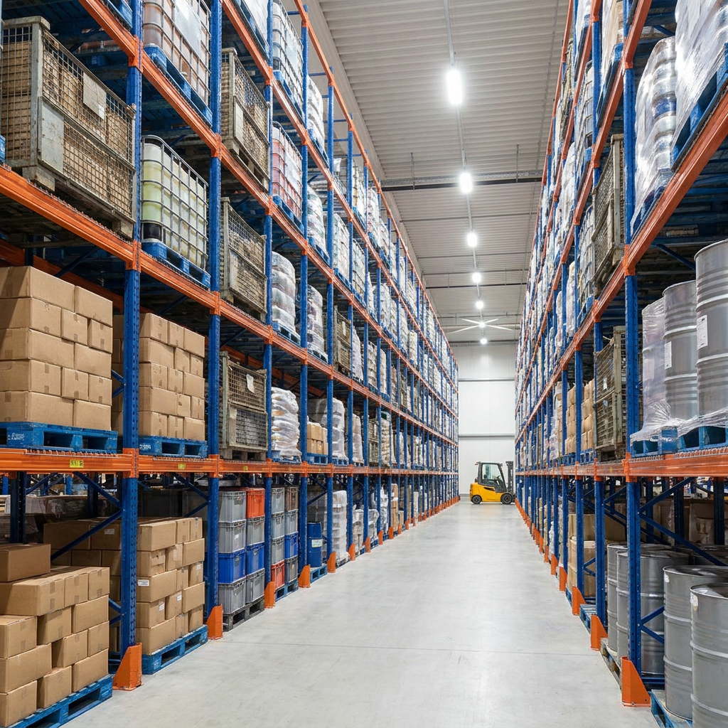 Heavy Duty Warehouse Rack Steel Pallet Rack High-Grade Q235B Steel for Factory Storage With 1000-4000kg Load