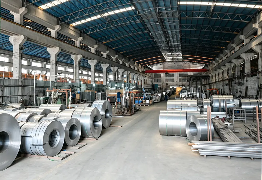 Automated column punching and perforation line
