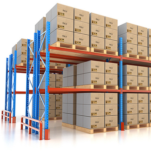 Double-depth Selective Pallet Racks CE Certified