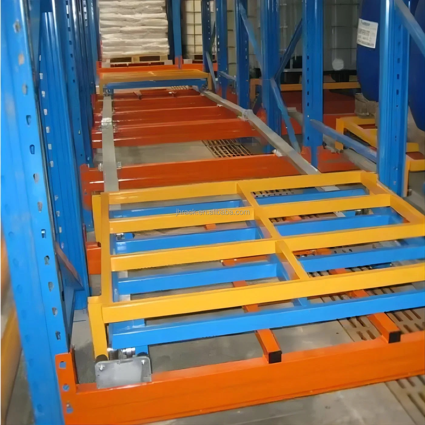 Non-Standard Customized Heavy Duty Metal Shelf Wire Racks Storages Warehouse Pallet Shelving System Push Back Rack for Sale