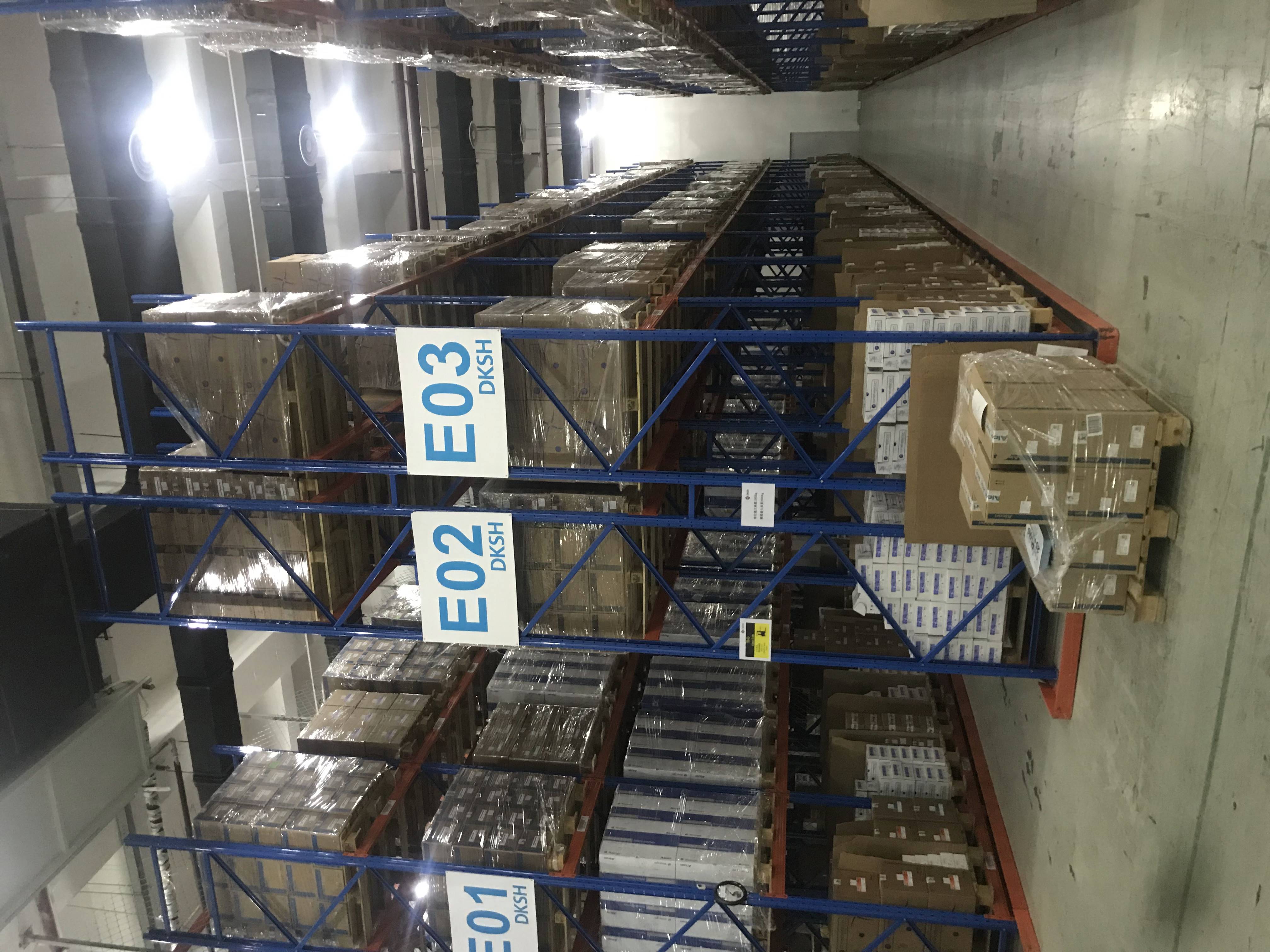 Low Price Steel Adjustable Foldable Durable Heavy Duty 3-Layer Push-Back Pallet Rack Galvanized Warehouse Racking Rack Shelves