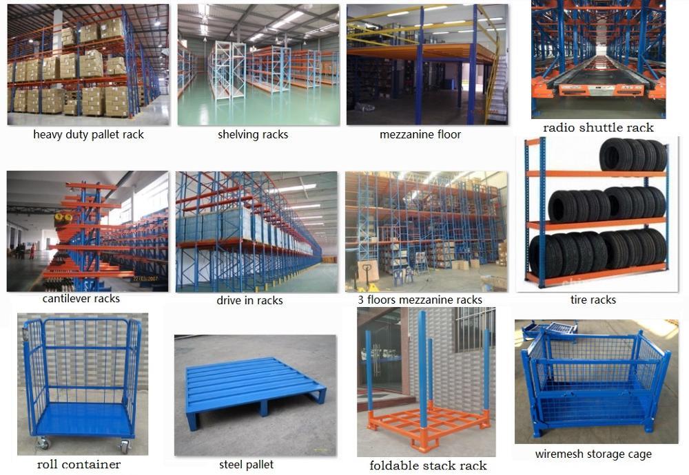 500 to 9000Kg/Layer Ce Sgs Tuv Iso Heavy Duty Mobile With Storage Bin Rack Shelving for Garage Ing Shelf Shelves