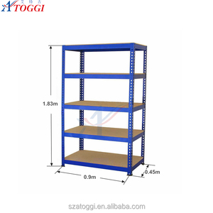 900x450x1830mm Steel 5 Layer Light Duty Cheap Warehouse Rack