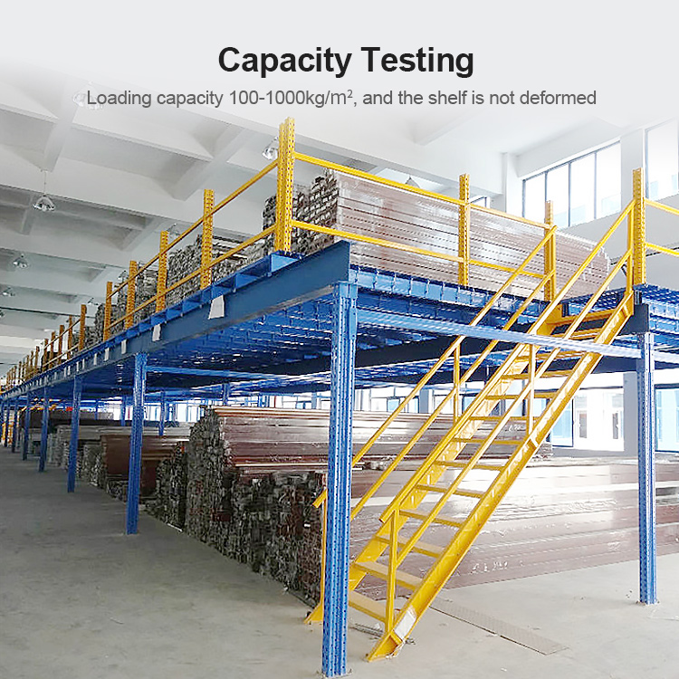 Heavy Duty Mezzanine Platform Mezzanine Racking System Pallet Rack Support Customized