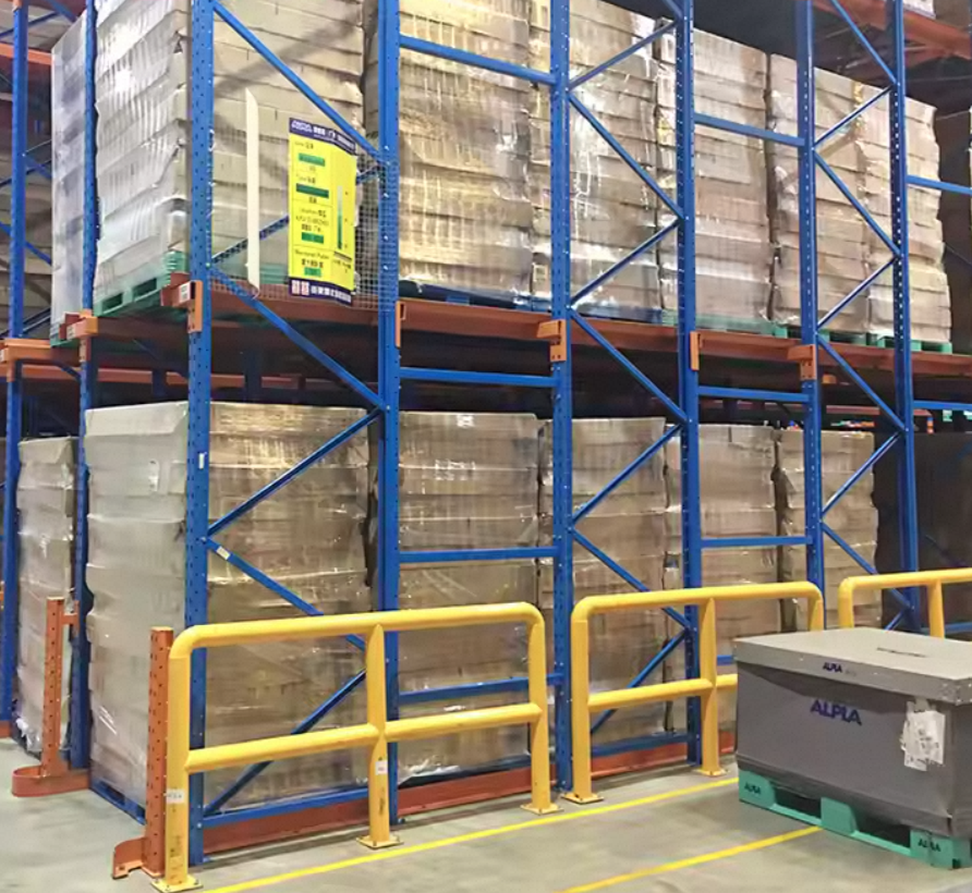 Heavy Duty Double Deep Selective Pallet Racking Drive-In Shelves Hot-Dip Galvanized Anti-Corrosion Warehouse Rack Bulk Order 30%