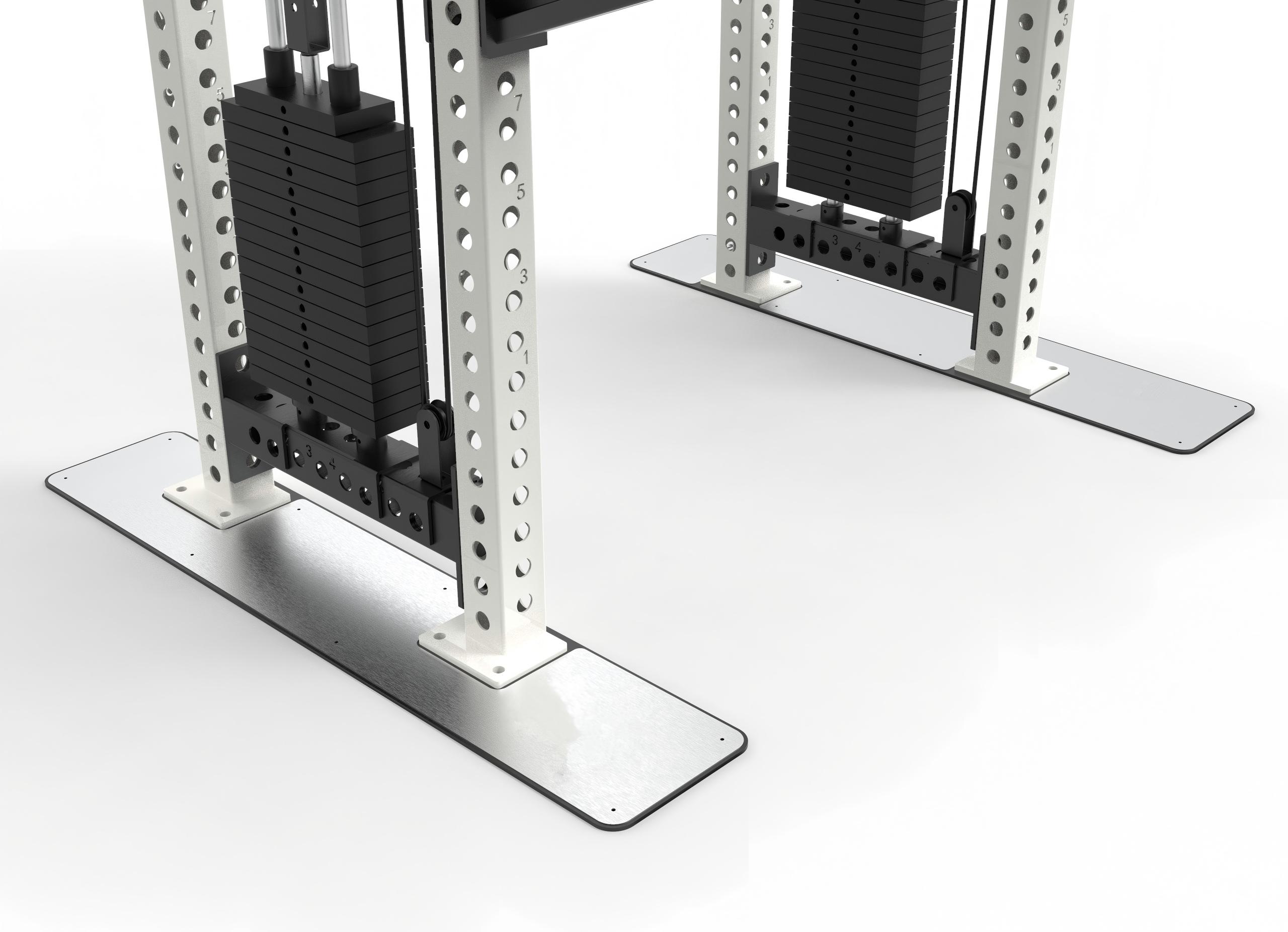 Liva Multifunctional Comprehensive Commercial Use Metal Gym Rack Unisex Gantry Squat Bench Push Training Rack 1 Year Warranty