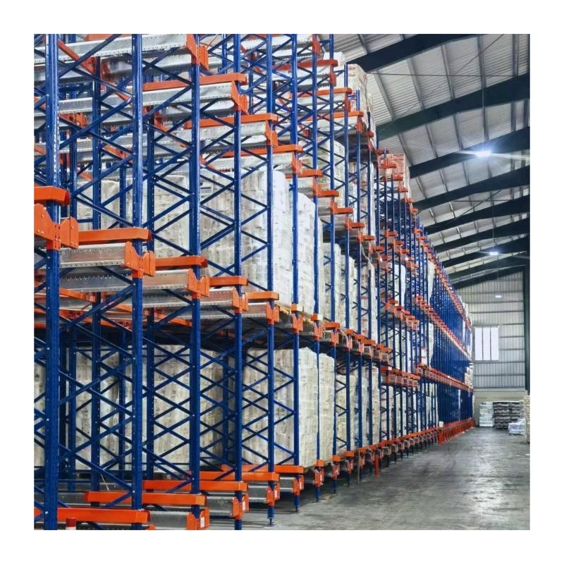 Industrial Heavy-Duty Shuttle Car Racks for Automated Pallet Warehouse Rack System Warehouse Shuttle System LIFO Shuttle Racking
