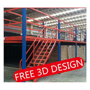 Warehouse Heavy Duty Loft Platform Mezzanine Floor Storage Rack