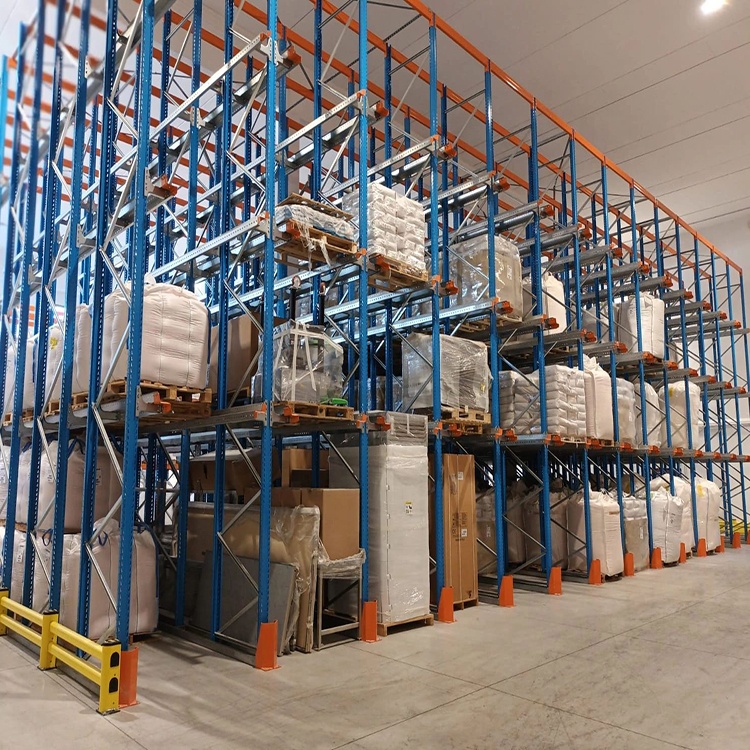 APLUS Heavy Duty Adjustable Drive-in Pallet Rack System Warehouse Storage Drive In Racking System
