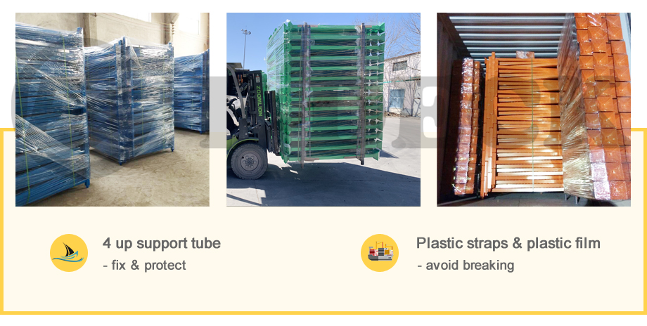 High Quality Auto Industry Detachable Durable Truck Storage Stacking Tire Pallet Rack