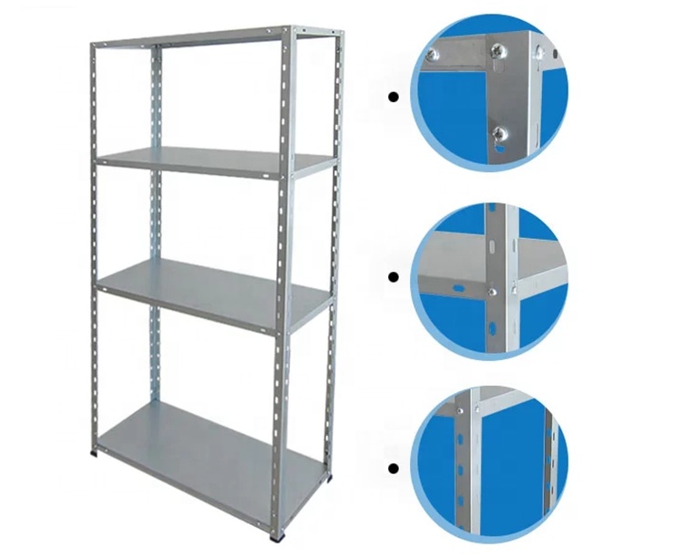 4-Tier Iron Adjustable Light Duty Storage Rack Tall Display Warehouse Shelves Racking Shelf Storage Industrial Shelving
