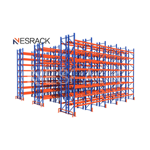 Customized Steel Industrial Shelving System Heavy Duty Multi-Level Corrosion Protection Electrostatic Powder Coated Rack Carton