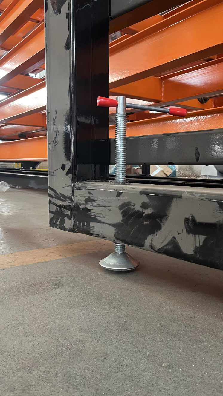 High Load Capacity 8-Layer Anti-Rust Powder Coated Steel Rack Heavy Duty Warehouse Storage System for Industrial Pallet Use