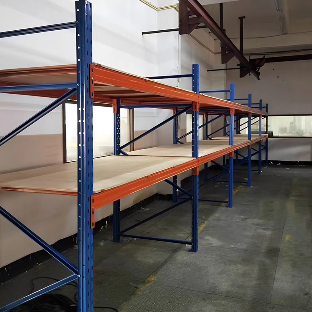 Heavy-Duty Industrial Multi-Layer Steel Shelving System Adjustable Storage Rack for Home Use for Warehouse &amp; Workshop
