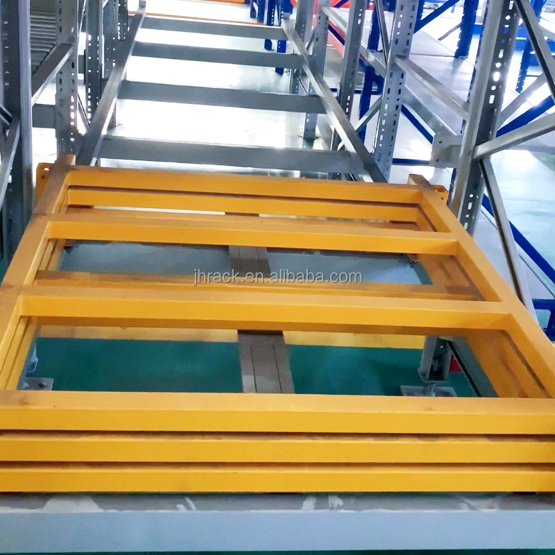 Factory Customized Steel Warehouse Storage Heavy Duty Mobile Push-Back Pallet Rack Push Back Racking System with CE Certificated