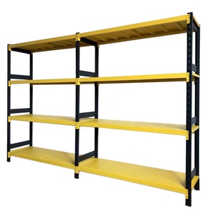 Metal Storage Shelf Rack Storage Racks Storage Shelving Units Heavy Duty 4 Tier Layers Factory Warehouse Shelves