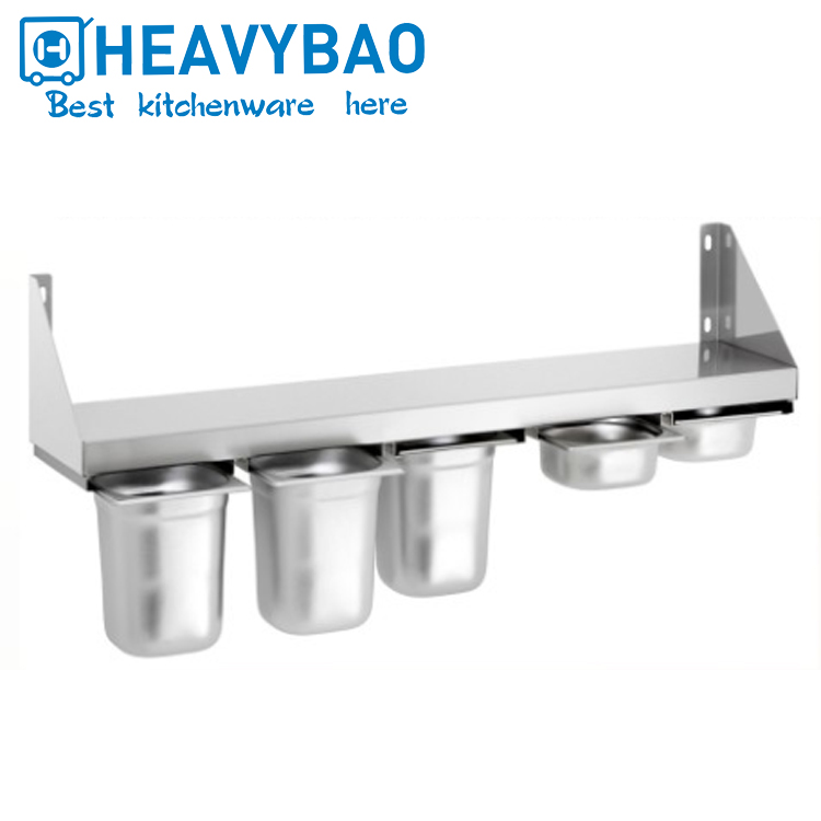 Spice shelf for 1/6 GN pan