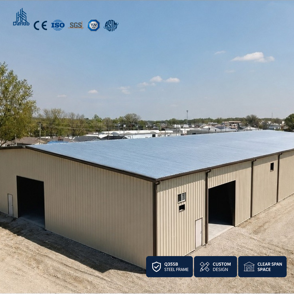 Prefabricated Steel Warehouse High Bay Storage Building Pallet Racking System Distribution Facility Space Planning