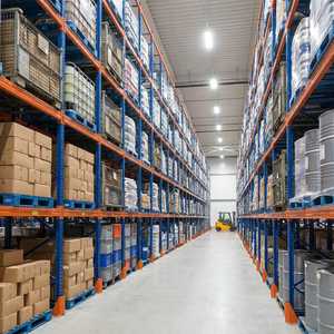 Warehouse Steel Storage Rack Steel Pallet Heavy Duty Adjustable Selective Pallet Racking