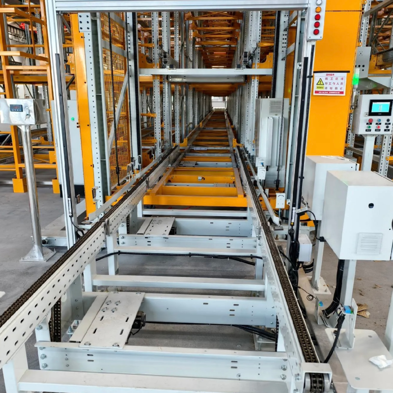 Energy-Efficient 4-Way Steel Shuttle Cart Rack Corrosion Protection High-Capacity Movable Pallet Storage System For Cold Chain