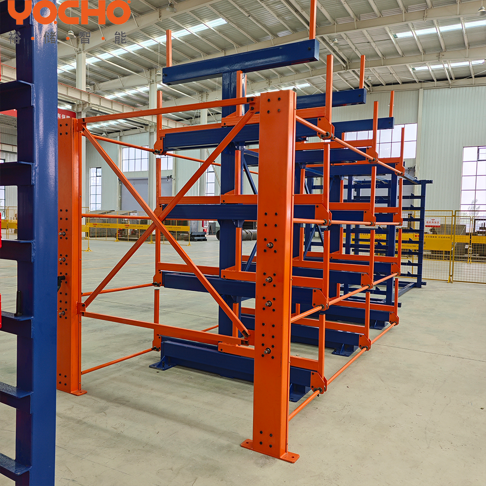 YOCHO Heavy Duty Durable 5 Anti-Rust Manual/Electric Wheel Drive-In Pallet Rack Industrial Warehouse Storage Racking System 2