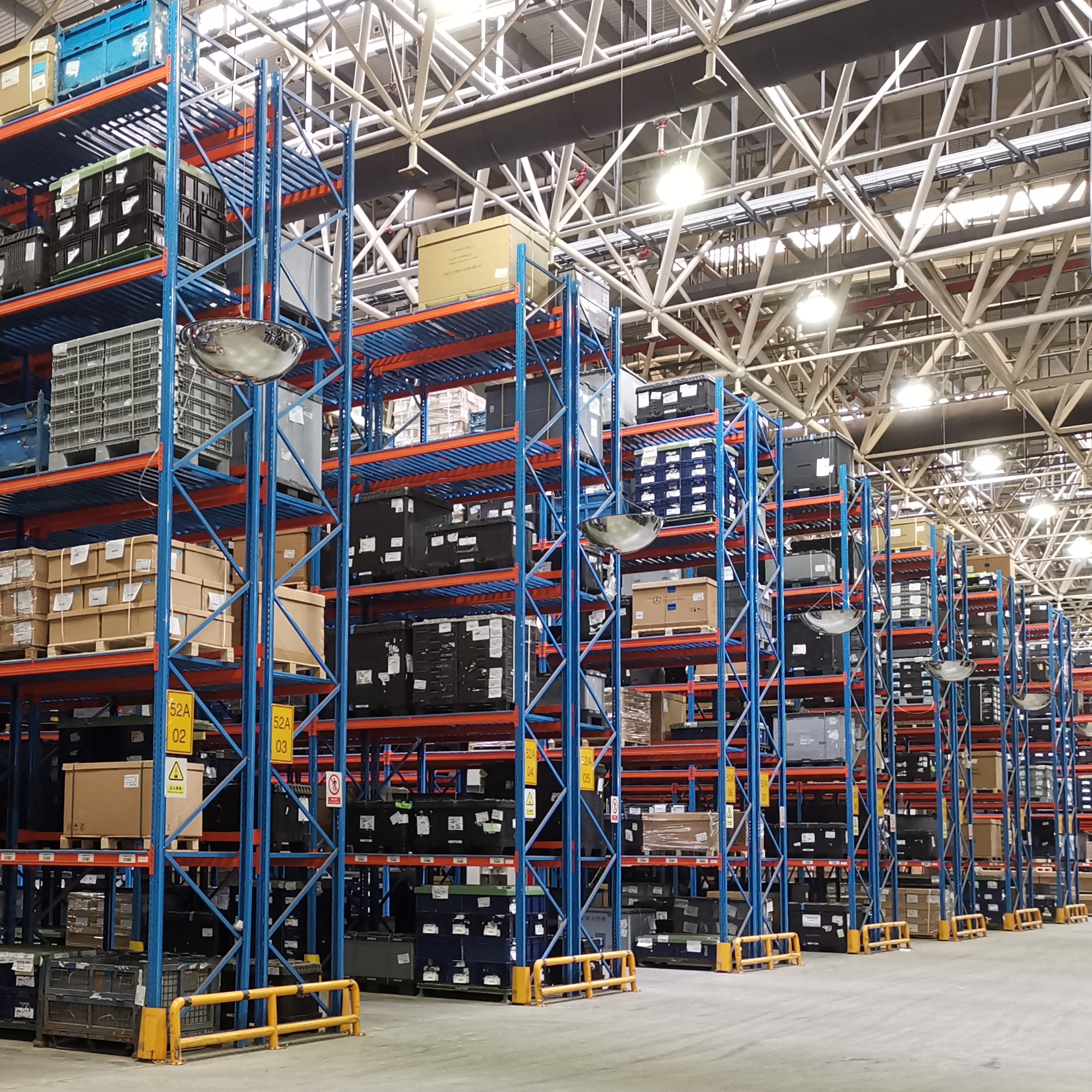Adjustable Heavy Duty Pallet Rack Shelf Two Levels Custom High Load Capacity Industrial Warehouse Storage Pallet Racking System