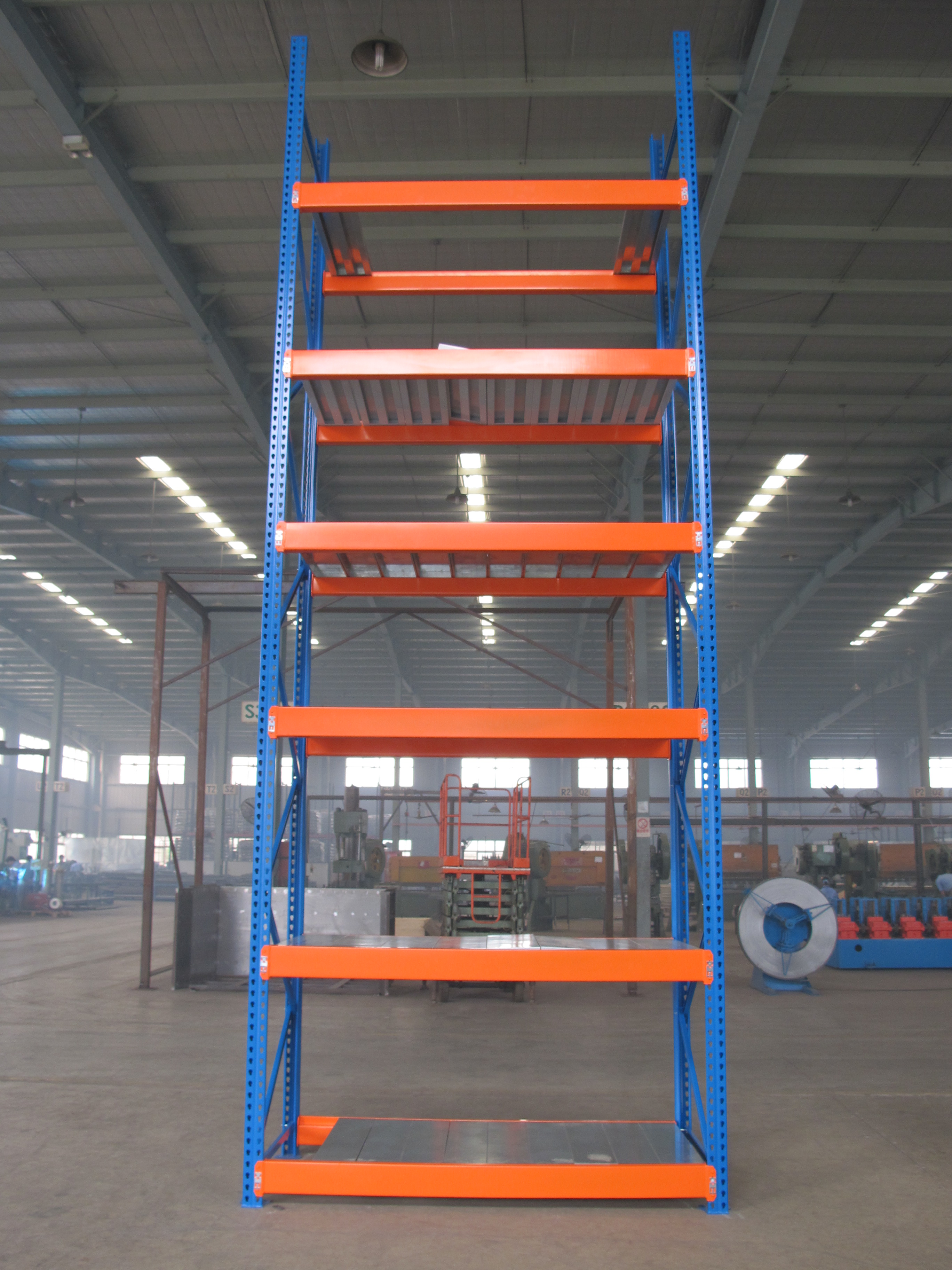 Heavy Duty Pallet Racks Redirack Teardrop Hole Canada Storage Racking System Drive-in Mezzanine System