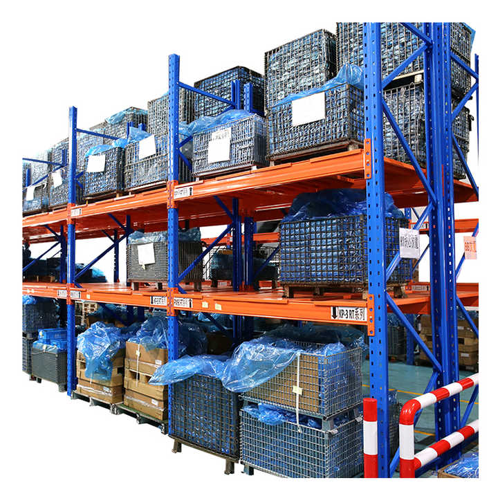 High Quality Heavy-Duty Metal Stacking Shelf Rack 1000KG-2000KG Adjustable Capacity Iron Construction for Warehouse Storage