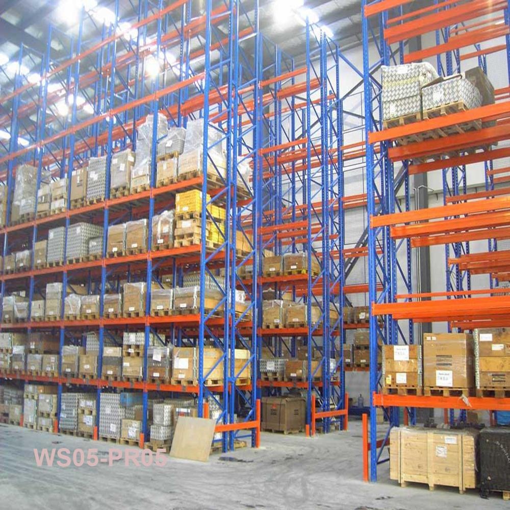 Row spacer for pallet rack parts accessories of warehouse racking system