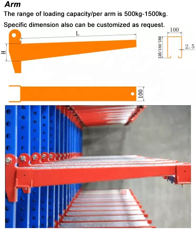 Cantilever Specification Details