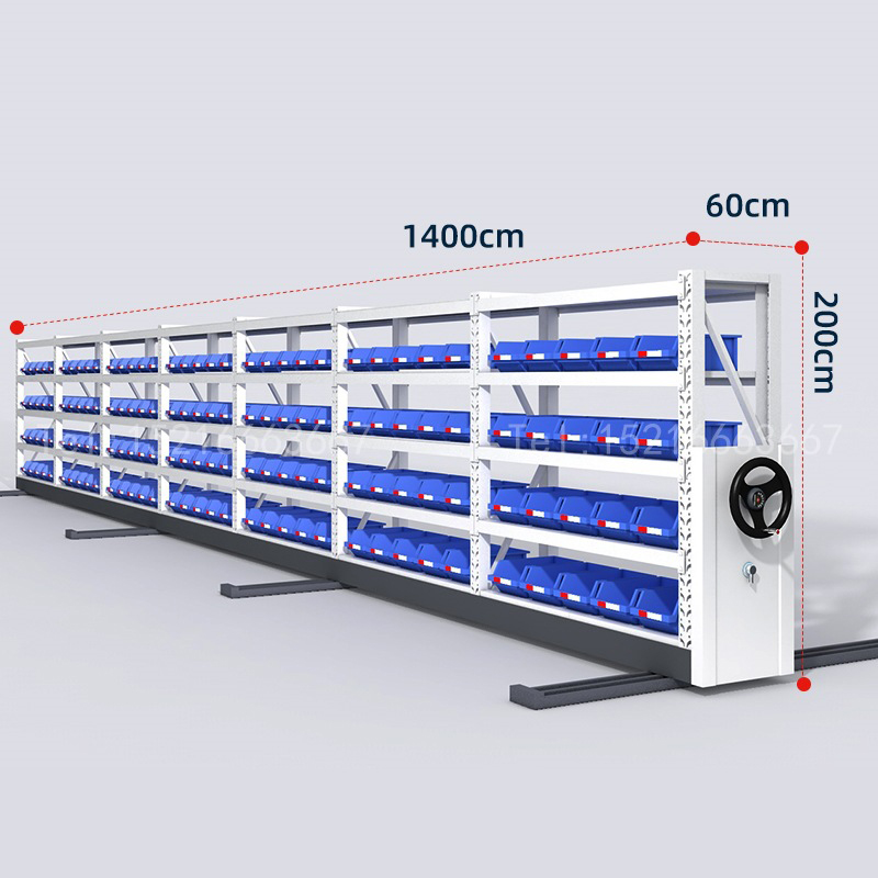 Mobile Pallet Racking System for Industrial Warehouse Storage High Capacity Heavy Duty Racks and Shelves
