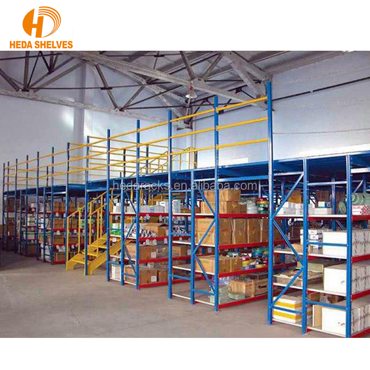 Warehouse Heavy Duty Loft Platform Storage Attic Rack Pallet Racking Mezzanine Floor Rack for Warehouse Storage Racks System