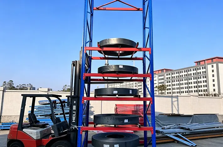 Column compressive testing and weld integrity inspection